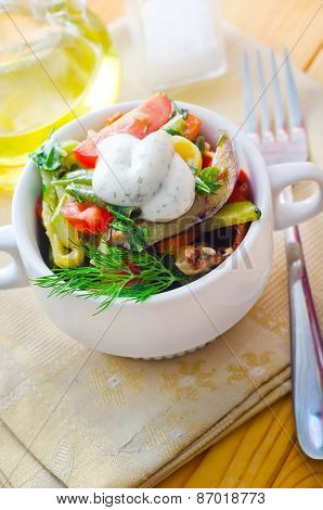 fried vegetables