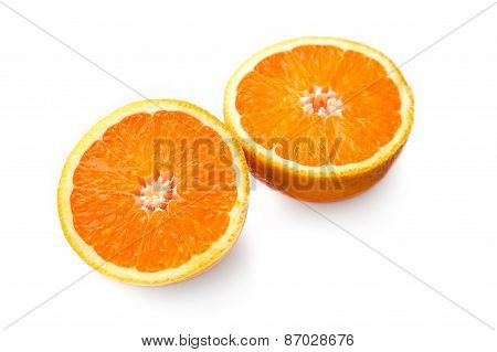 Two Halves Of Orange