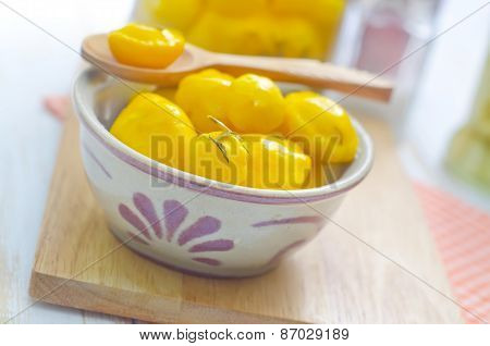 marinated Pattison