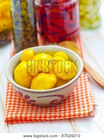 marinated Pattison