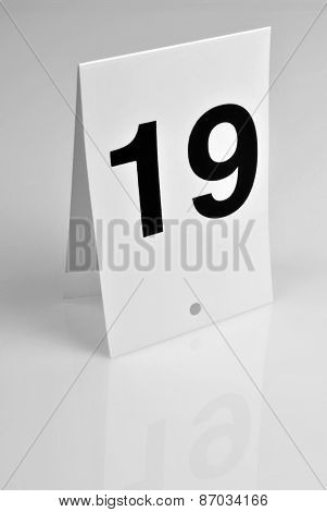 Number 19