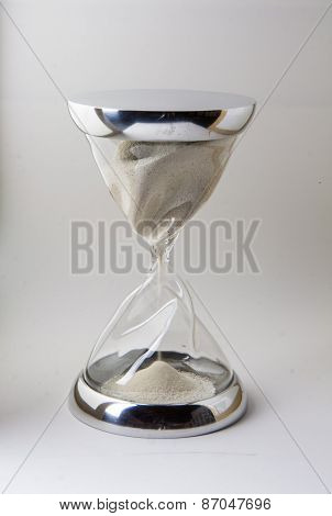 Hourglass Glass And Steel