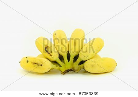 Ripe cultivated banan