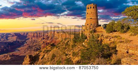 Desert View Point Watchtower