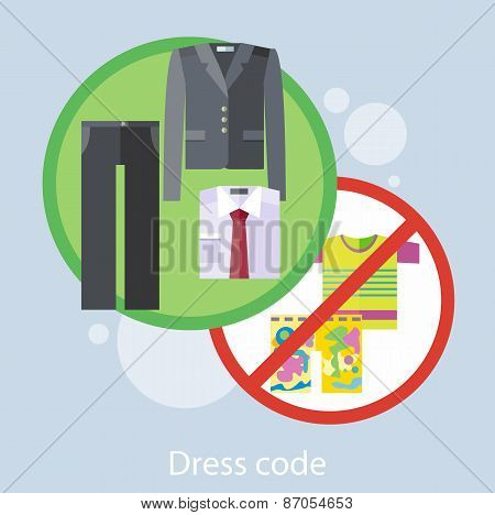 Dress Code Concept