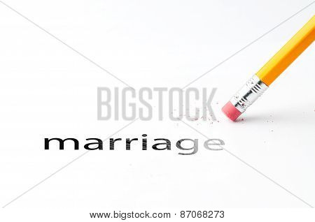 Pencil with eraser