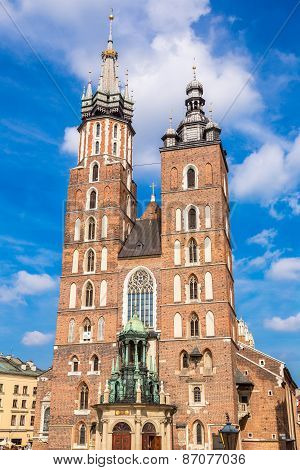 St. Mary's Church In Krakow