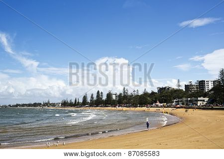 Redcliffe Sutton's Beach During The Redcliffe Sails Festival