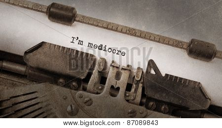 Vintage Typewriter