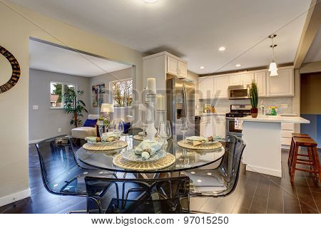 Nice Kitchen In Modern Home.