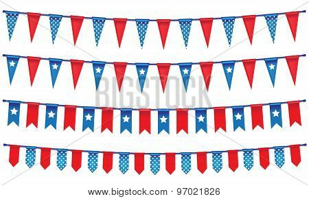 4Th Of July Rope Banner