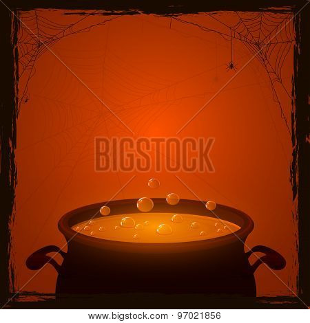 Halloween Pot With Potion