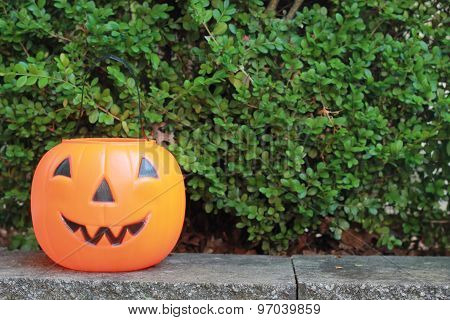 Halloween Pumpkin Bucket