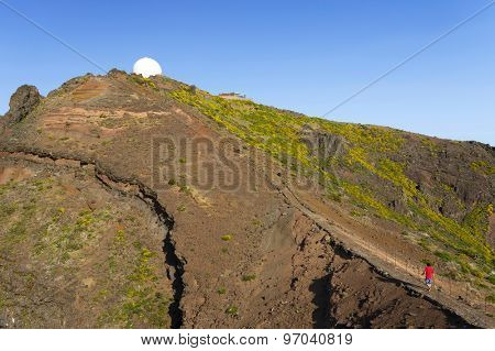 Pico do Arieiro, at 1818 meters high, is Madeira island's third highest peak, Portugal