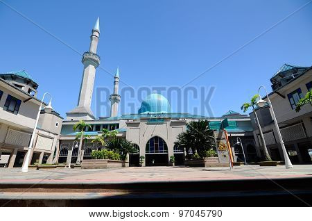 Sultan Haji Ahmad Shah Mosque a.k.a UIA Mosque in Gombak, Malaysia