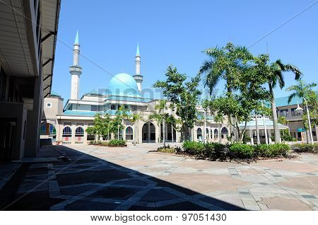 Sultan Haji Ahmad Shah Mosque a.k.a UIA Mosque in Gombak, Malaysia