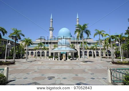 Sultan Haji Ahmad Shah Mosque a.k.a UIA Mosque in Gombak, Malaysia