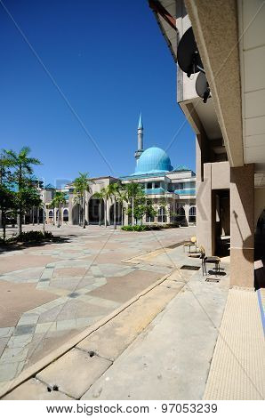 Sultan Haji Ahmad Shah Mosque a.k.a UIA Mosque in Gombak, Malaysia