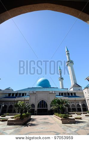 Sultan Haji Ahmad Shah Mosque a.k.a UIA Mosque in Gombak, Malaysia