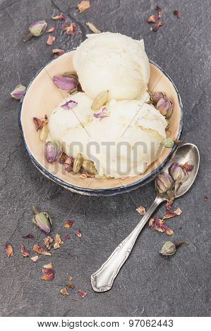 Rose Petal Ice Cream