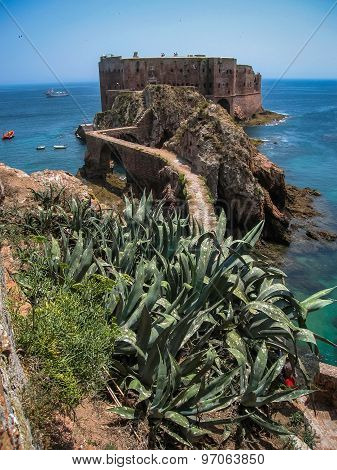 Fort  St John Baptist In Berlenga Island, Portugal