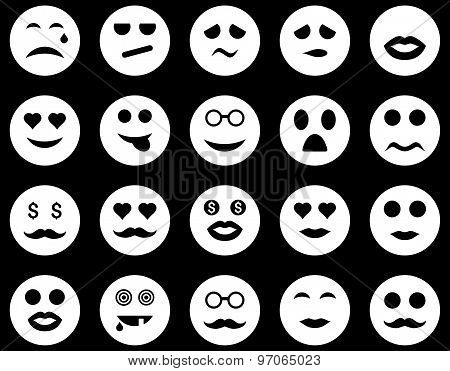 Smile and emotion icons