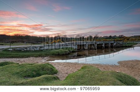 The De Lank River In Cornwall