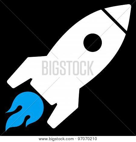 Rocket Launch Icon from Commerce Set