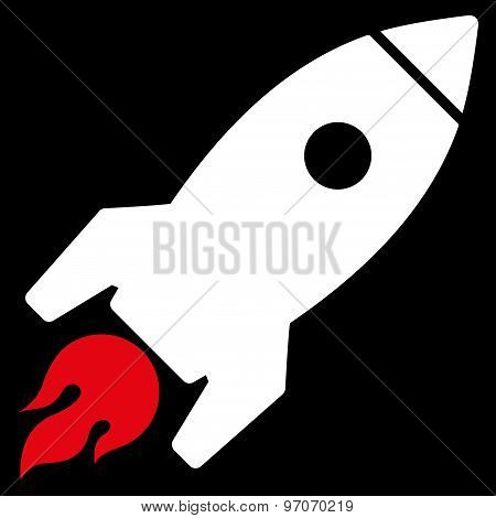 Rocket Launch Icon from Commerce Set