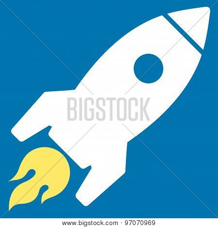 Rocket Launch Icon from Commerce Set