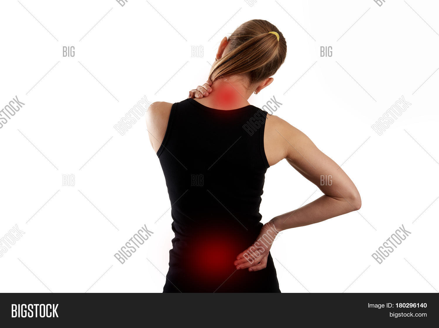 Back Muscles Cramp. Image & Photo (Free Trial) Bigstock