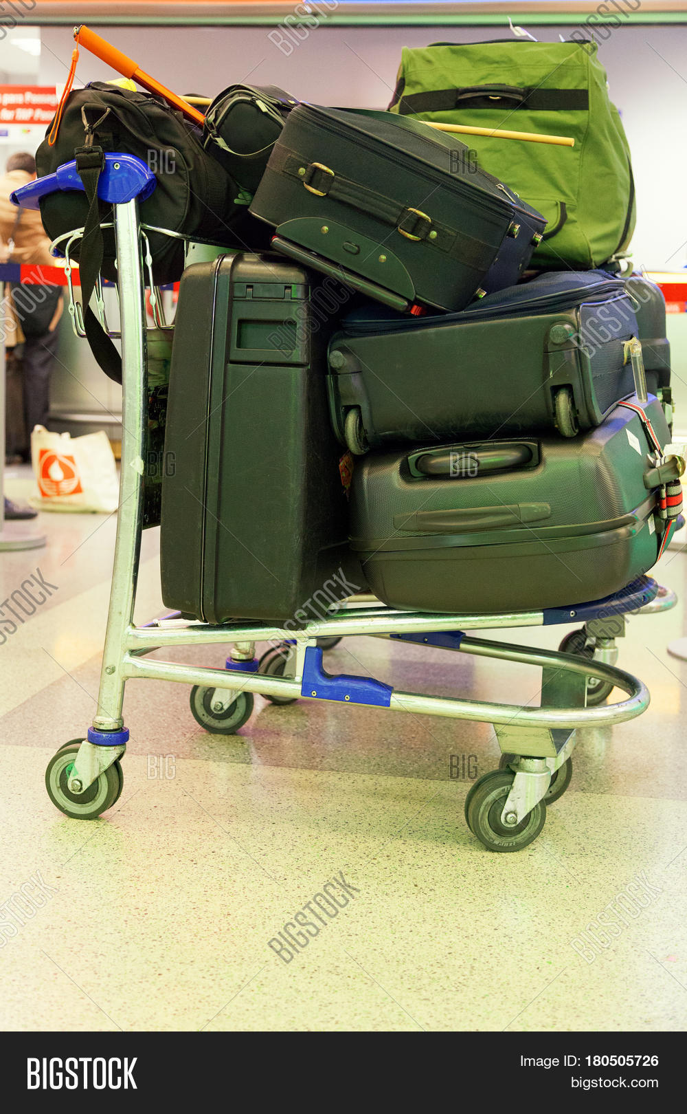 Trolley Stacked High Image & Photo (Free Trial) Bigstock