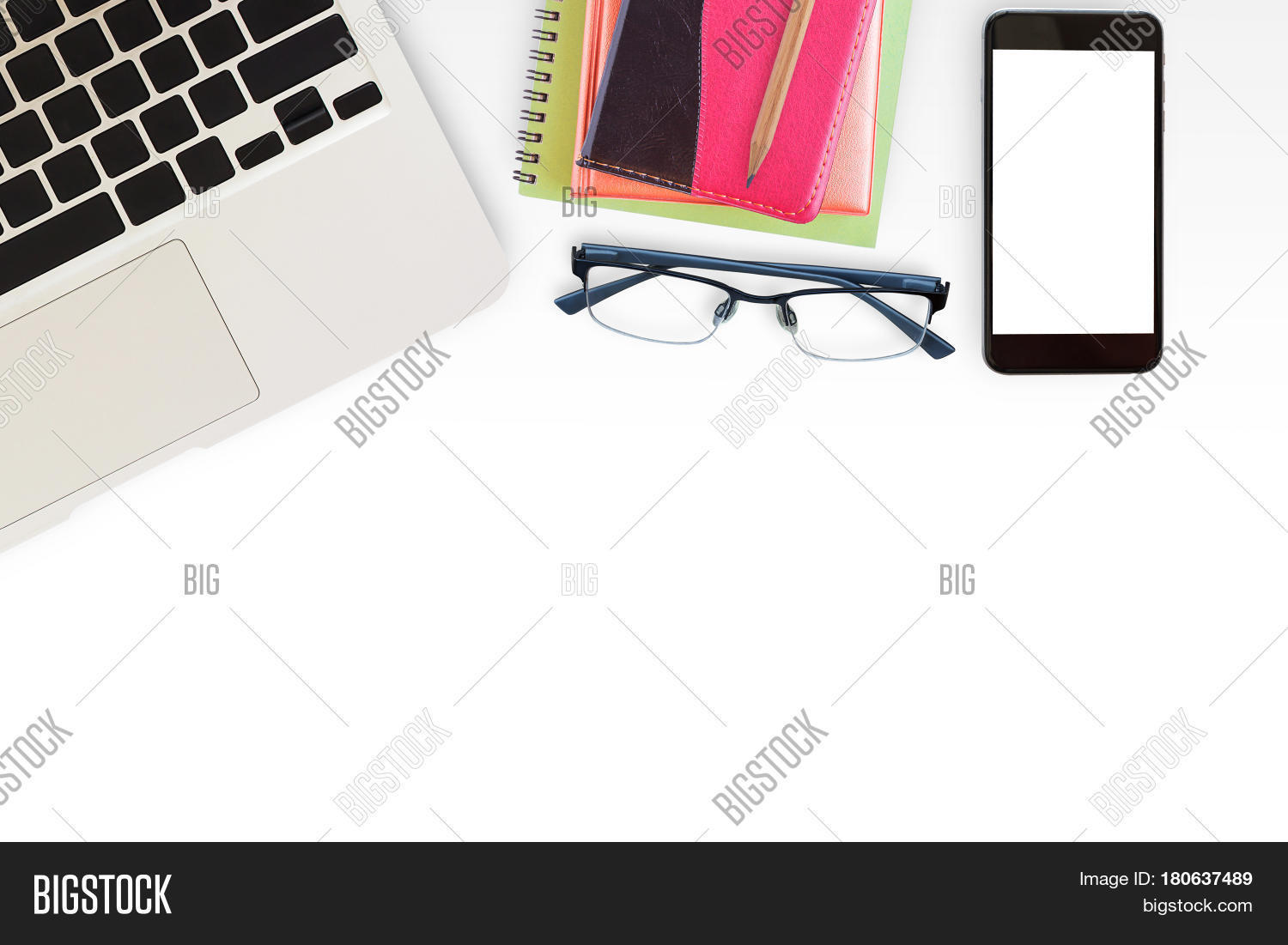 White Office Desk Image & Photo (Free Trial) | Bigstock