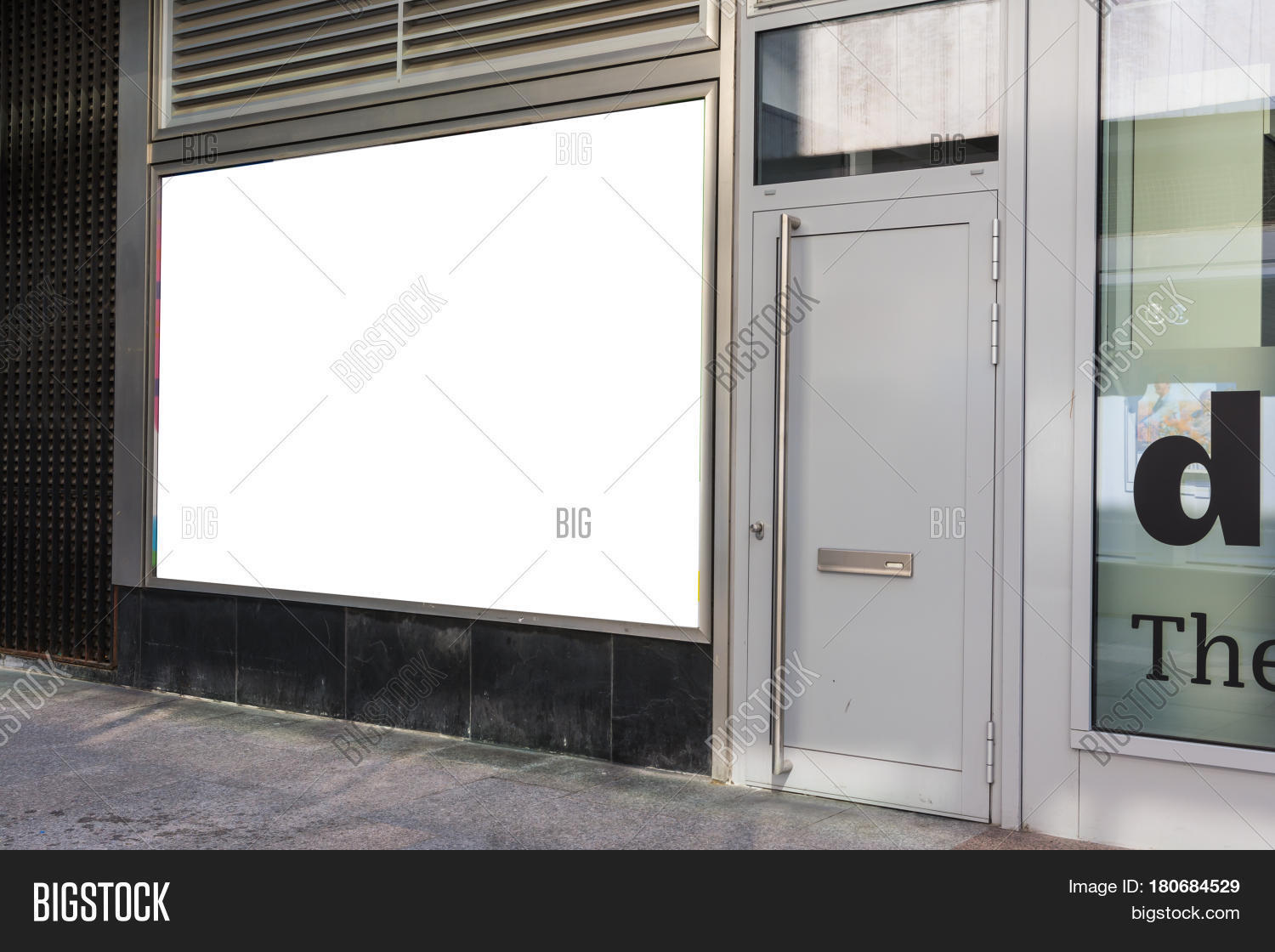 Blank Storefront Copy Image & Photo (Free Trial) Bigstock