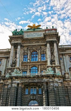 National Library Of Hofburg Palace Vienna