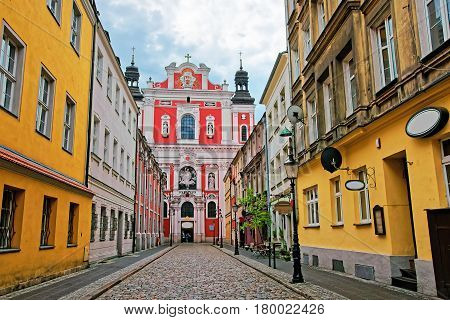 Saint Stanislaus Church On Old Town Poznan