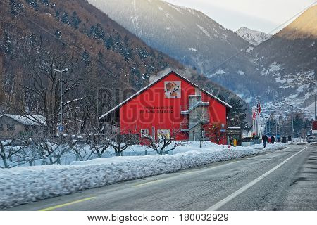 Saint Bernard Museum In Martigny