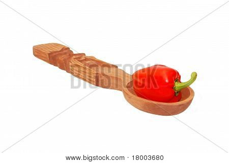 Paprika v vařečka