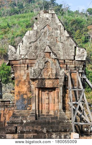 Wat Phu Is The Unesco World Heritage Site In Champasak