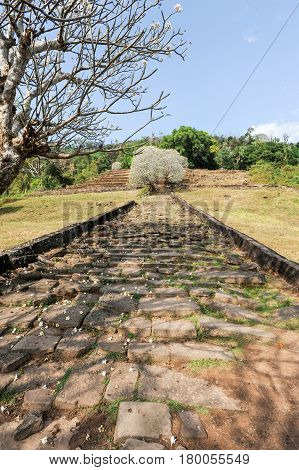 Wat Phu Is The Unesco World Heritage Site In Champasak