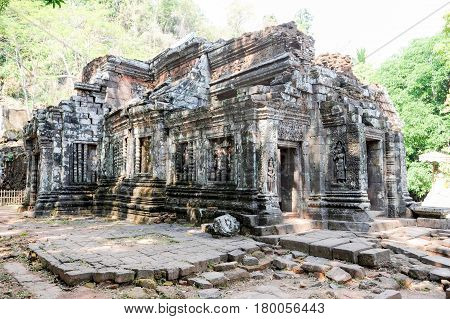 Wat Phu Is The Unesco World Heritage Site In Champasak