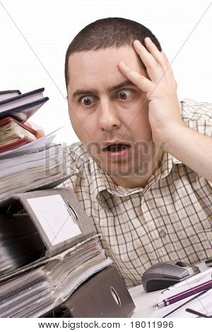 Mann In einem Büro