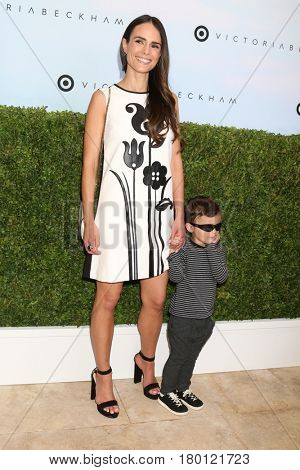LOS ANGELES - APR 1:  Jordana Brewster, Julian Form-Brewster at the Victoria Beckham For Target Launch Event at Private Residence on April 1, 2017 in Los Angeles, CA