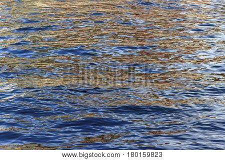 water reflection
