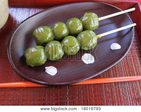 Traditionelle japanske Cha-Dang-go