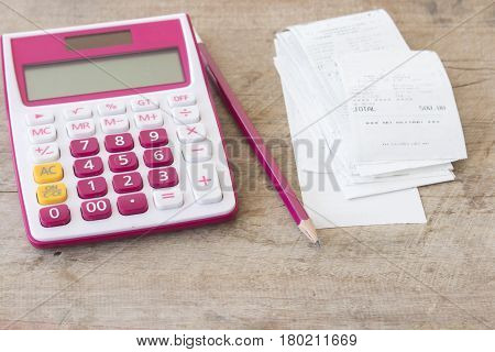 slips payment expense of credit card and check control monthly
