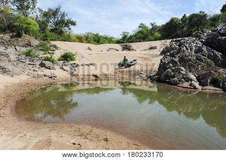 Don Khong Island In Laos
