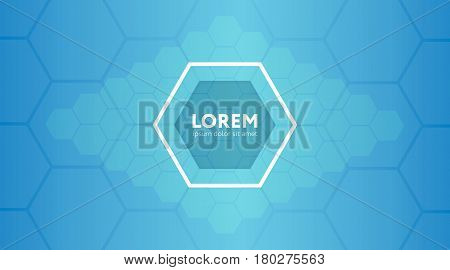 Vector Background In A Blue Color Gamut. Abstract Background.
