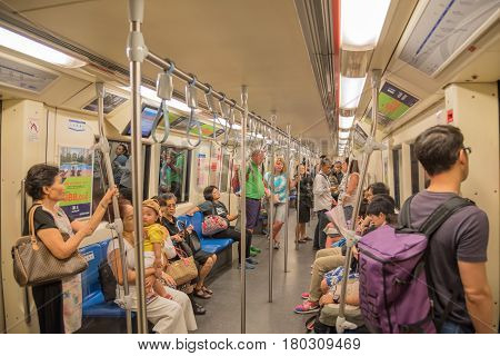 Mrt Subway Train