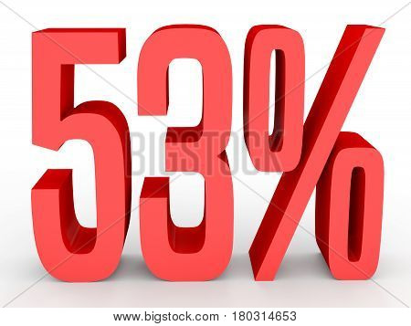 Fifty Three Percent Off. Discount 53 %.